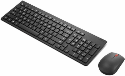 TECLADO + MOUSE LENOVO ESSENTIAL WIRELESS COMBO KEYBOARD & MOUSE GEN2 BLACK (4X31R64500)