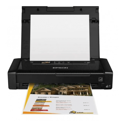IMPRESORA PORTATIL DE TINTA EPSON WORKFORCE WF-100, WIFI, USB. (C11CE05302)