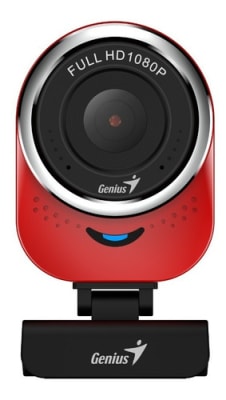 CAMARA WEB GENIUS QCAM 6000 FHD 1080 P USB RED ( 32200002408) (NT8)