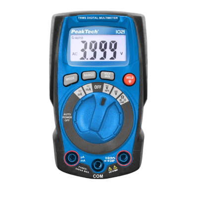 MULTIMETRO DIGITAL P1021 PEAKTECH PORTATIL  4000 COUNTS (P1021)