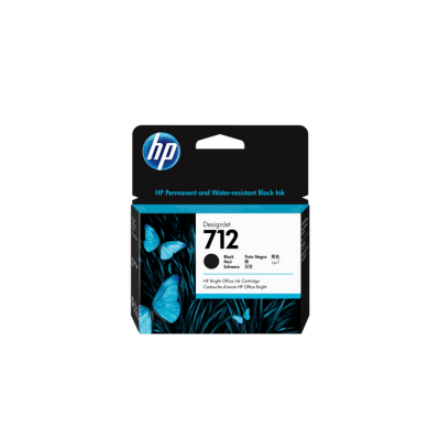 CARTUCHO DE TINTA HP 712A NEGRO 80ML (3ED71A) (NT3)