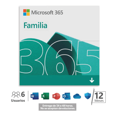 LICENCIA MICROSOFT 365 FAMILIA (6GQ-00088TP)