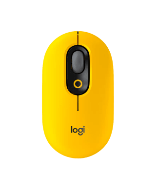 MOUSE LOGITECH POP BLUETOOTH NEGRO/AMARILLO (910-006543) (NT8)