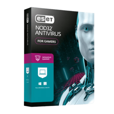 LICENCIA ANTIVIRUS ESET NOD 32 EDICION INFAMOUS  2026 -1PC VIRTUAL (V11010232)