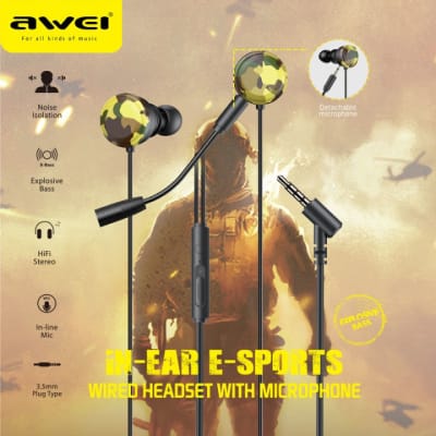 AUDIFONOS AWEI IN EAR E-SPORTS (L6)