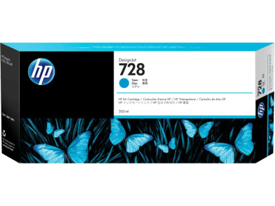 CARTUCHO DE TINTA HP 728A CYAN DESINGJET T7360/T830 (F9K17A) (NT18)