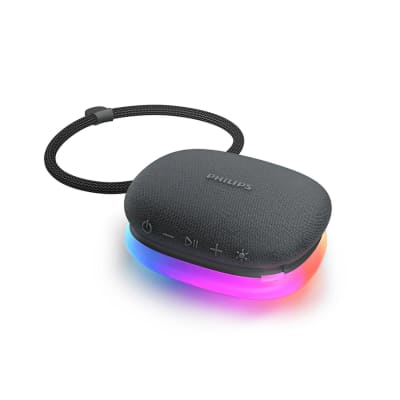PARLANTE PHILIPS TAS2307 RGB BLUETOOTH 7H 5W/10W USB-C BLACK (TAS2307BK) NT8