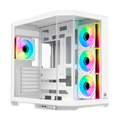 CASE ANTRYX FX 800 WHITE, INFINITY ARGB FAN X4, USB TIPO-C (AC-FX800W) (NT21)