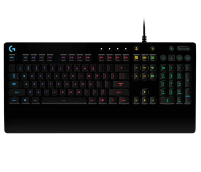 TECLADO LOGITECH G213 PRODIGY RGB USB, NEGRO (920-008084) (NT8)