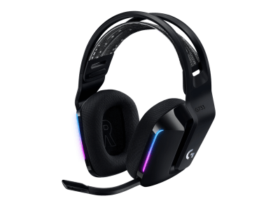 AURICULAR INALAMBRICO ULTRALIGERO LOGITECH G733 LIGHTSPEED NEGRO (981-000863) (NT8)