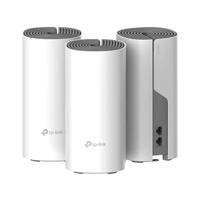 SISTEMA DE WIFI TP-LINK MESH DECO E4 (PAQX3) AC1200 2BAND (Deco E4(3-pack)) (NT6)