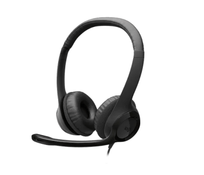 AURICULAR LOGITECH H390 USB-C, CON MICROFONO NEGRO (981-001575) (NT8)