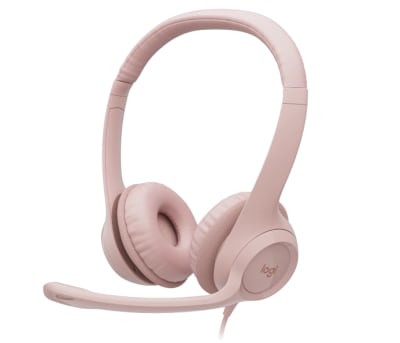 AURICULARES USB H390 USB ROSA (981-001280)