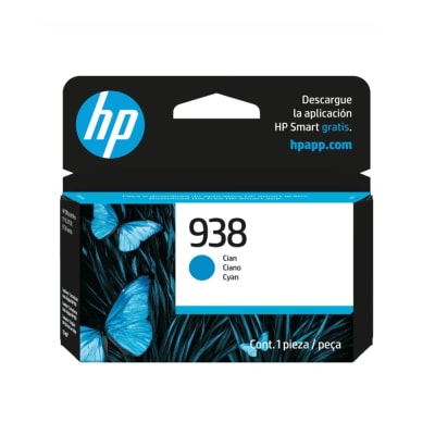 CARTUCHO DE TINTA 838 CYAN OFFICEJET 913 (4S6X5PL) (NT18)1