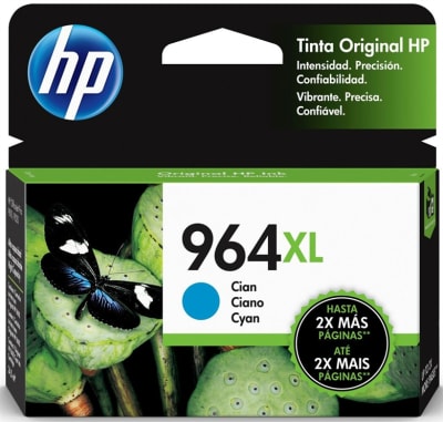 CARTUCHO DE TINTA HP 964XL OFFICEJET 9010 CYAN (3ED70A) (NT18)