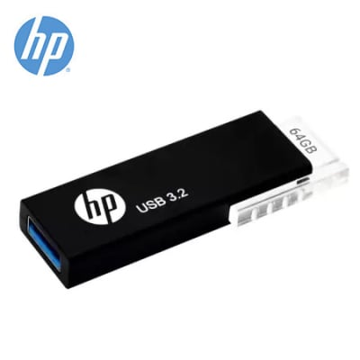 MEMORIA HP USB 3.1 X718W 64GB BLACK (HPFD718W-64)1