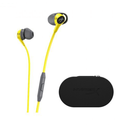 AUDIFONOS HYPERX CLOUD EARBUDS AMARILLO (HEPE1-MA-YL/G)