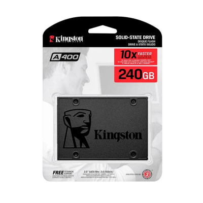UNIDAD DE ESTADO SOLIDO KINGSTON SSD A400 240GB (SA400S37/240G)