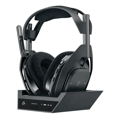 AUDIFONO LOGITECH G ASTRO A50 X LIGHTSPEED/BT/PS5/PC/XBOX + BASE NEGRA (939-002126)1