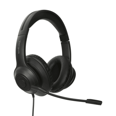 AURICULAR C/MICROF. TARGUS AEH102TT ESTÉREO OVER-EAR NEGRO (AEH102TT) (NT8)