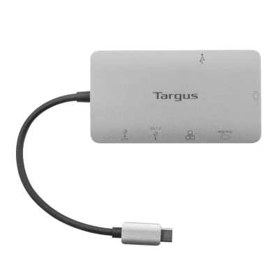 DOCKING STATION TARGUS USB-C HDMI VGA RED USB 3.0 C/FUENTE DE ALIMENTACIÓN 100W (DOCK419USZ) (NT8)
