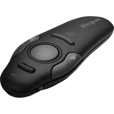 PRESENTADOR USB TARGUS AMP16US INALÁMBRICO C/PUNTERO LASER 15M ALCANCE (AMP16US) (NT8)