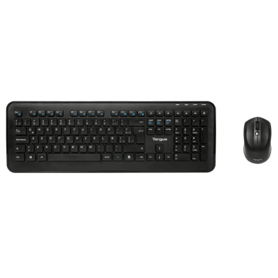 KIT TECLADO Y MOUSE TARGUS KM610 INALÁMBRICO NEGRO (AKM610ES) (NT8)1