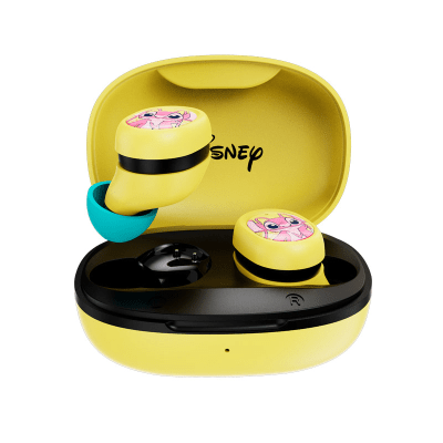 AUDIFONOS INTRAAURALES TWS XTECH - EDICIÓN STITCH AMARILLO (XTH-D701ST-YL) (NT3)