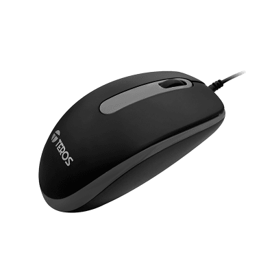MOUSE OPTICO TEROS 1000DPI USB (TE-1220S)