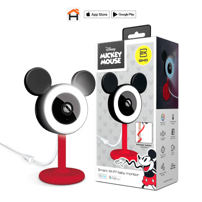 MONITOR INTELIGENTE NEXXT - WIFI PARA BEBÉ EDICIÓN MICKEY MOUSE (NHC-B100 MK) (NT3)
