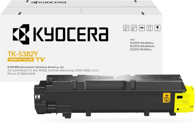 TONER DE IMPRESIÓN KYOCERA TK-5382Y - AMARILLO (1T02Z0AUS0) (NT13)