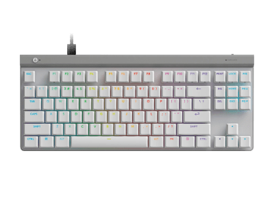 TECLADO LOGITECH G515 TKL - WIRED LIGHTSYNC RGB / KEYCONTROL, INGLÉS, BLANCO (920-012869) (NT8)