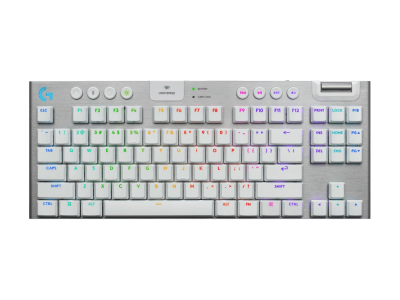 TECLADO LOGITECH G915 X TKL LIGHTSPEED/ BT LIGHTSYNC RGB / KEYCONTROL BLANCO (920-012732) (NT8)