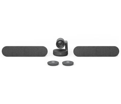 CAMARA LOGITECH B2B RALLY PLUS BUNDLE 4K LARGE ROOM NEGRO (960-001225) (NT8)1