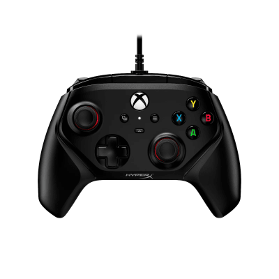 MANDO DE VIDEOJUEGOS HYPERX CLUTCH GLADIATE - XBOX, CABLEADO, PARA PC, NEGRO (6L366AA) (NT3)