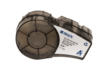 CARTUCHO DE ETIQUETA ADHESIVA DE NYLON PARA M21 19.1MMX4.9MTS BLANCO (M21-750-499) (NT1)1