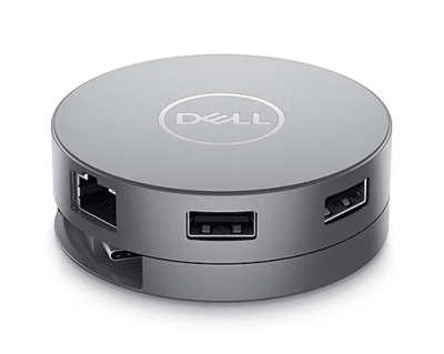 ADAPTADOR DE VIAJE DELL PRO DA310 - MULTIPUERTO, USB-C, 7 EN 1 (470-AETL) (NT7)1