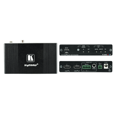 DESEMBEBEDOR DE AUDIO KRAMER FC-46H2 4K HDR HDMI (40-000090) (NT8)1