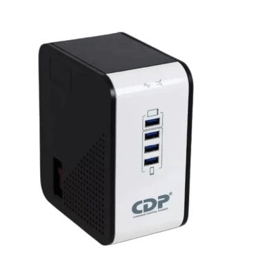 ESTABILIZADOR CDP RUAVR1004I 1000VA/500W 4 SALIDAS/2 USB-A/2 USB-C (RUAVR1004I) (NT8)1