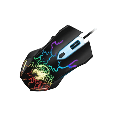 MOUSE GENIUS GX SCORPION SPEAR 2000 DPI 6-BOT RGB BLACK (31040002400) (NT8)