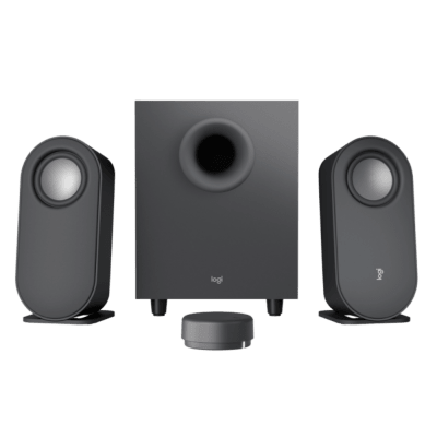 PARLANTE LOGITECH Z407 2.1, 80W, BLUETOOTH, NEGRO (980-001347)