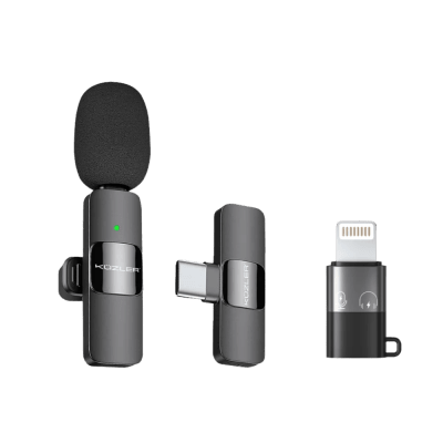 MICROFONO KUZLER INALAMBRICO PARA CELULAR TIPO C RECWAVE-C (NT50)