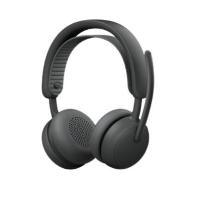 AURICULAR LOGITECH B2B ZONE WIRELESS 2 ES BT / USB-C - TEAMS NEGRO (981-001513) (NT8)1