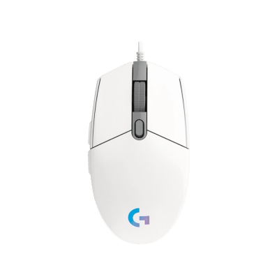 MOUSE LOGITECH G203 LIGHTSYNC OPTICAL 8000 DPI RGB BLANCO (910-005794) (NT8)1