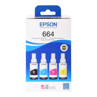 KIT DE TINTAS X 4 COLORES EPSON T664 (NT17)1