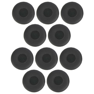 ALMOHADILLAS DE PIEL PARA JABRA EVOLVE 20SE/30/30II/40/65/65SE PACK X10UN (14101-46) (NT3)