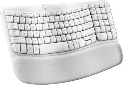 TECLADO LOGITECH ERGO WAVE INALAMBRICO SP BLANCO(920-012279)2
