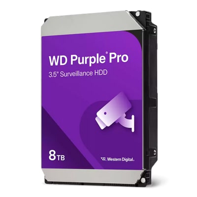 DISCO DURO WESTERN DIGITAL PURPLE PRO 8TB, SATA, 256MB CACHE, 7200RP 3.5