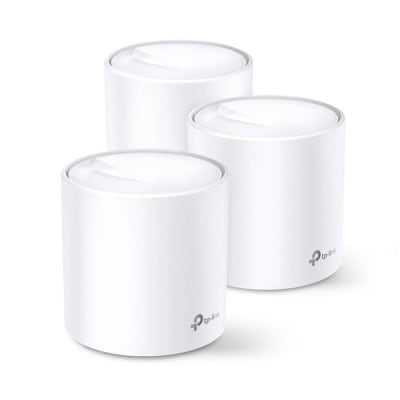 SISTEMA DE WIFI TP-LINK MESH DECO X20 (PAQX3) AX1800 2BAND (Deco X20(3-pack)) (NT6)3