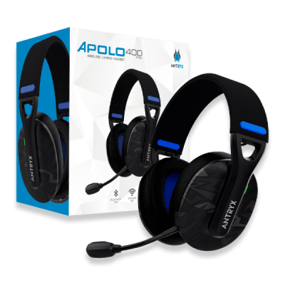 AUDIFONO C/MICROFONO WIRELESS ANTRYX APOLO 400 TRIX, 2.4G, BT (AWGH-AP400KTX) (NT21)